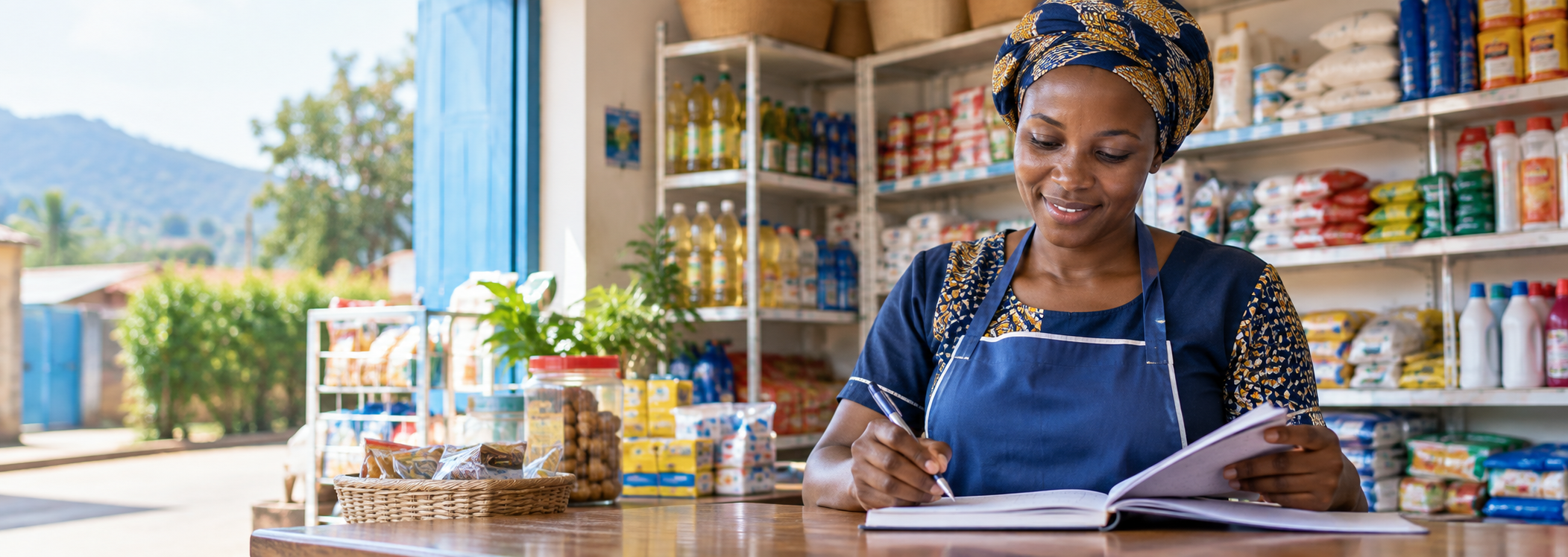 Umucuruzikazi yandika ibicuruzwa byo mu iduka